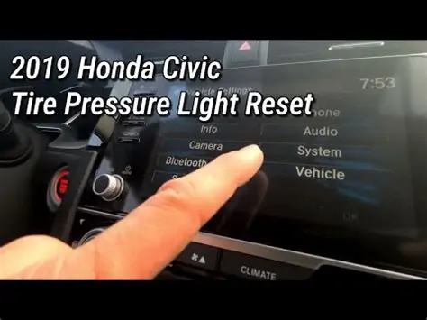 2019 honda civic tpms sensor