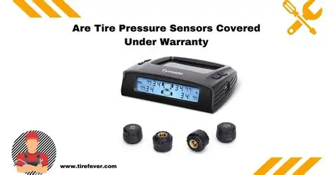 are tpms sensors covered under warranty
